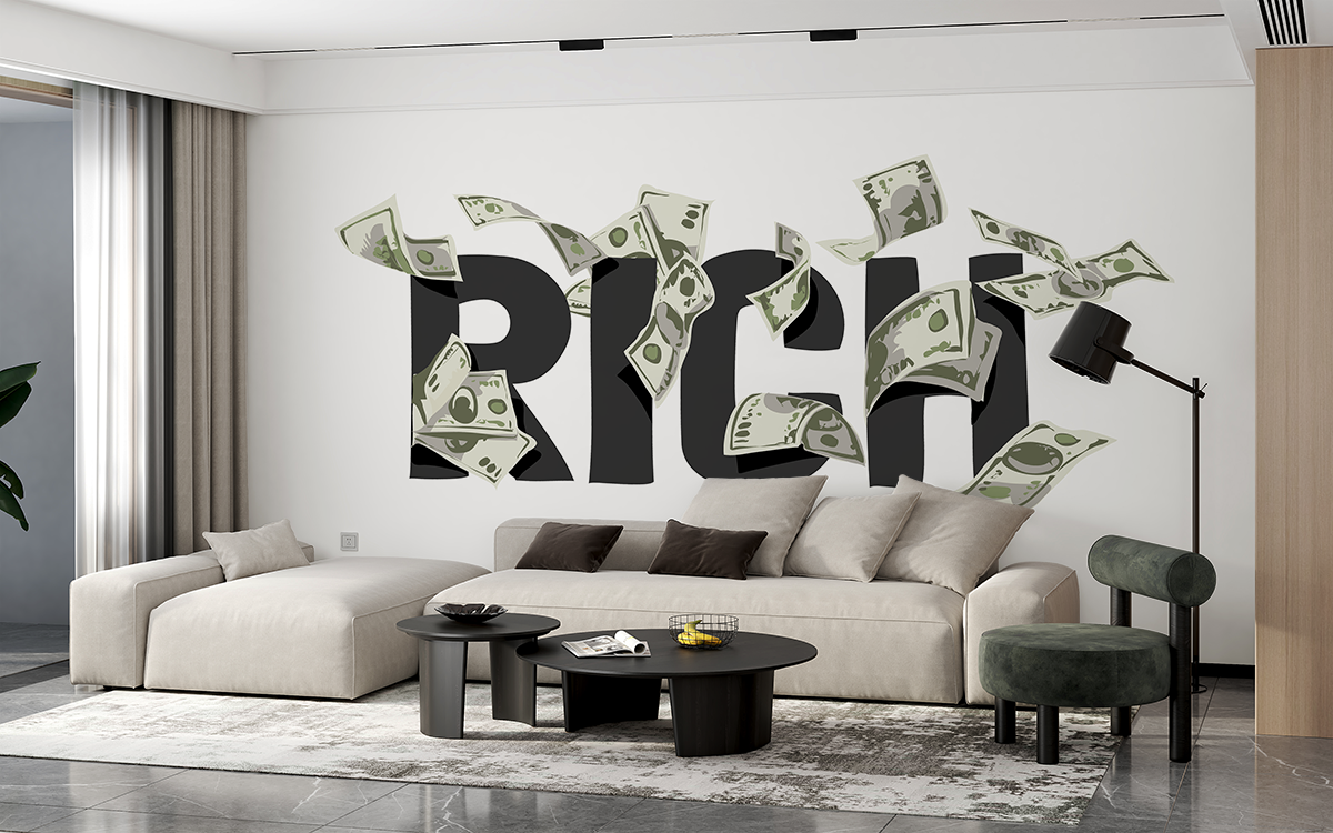 Fototapeta Rich Modern Lifestyle