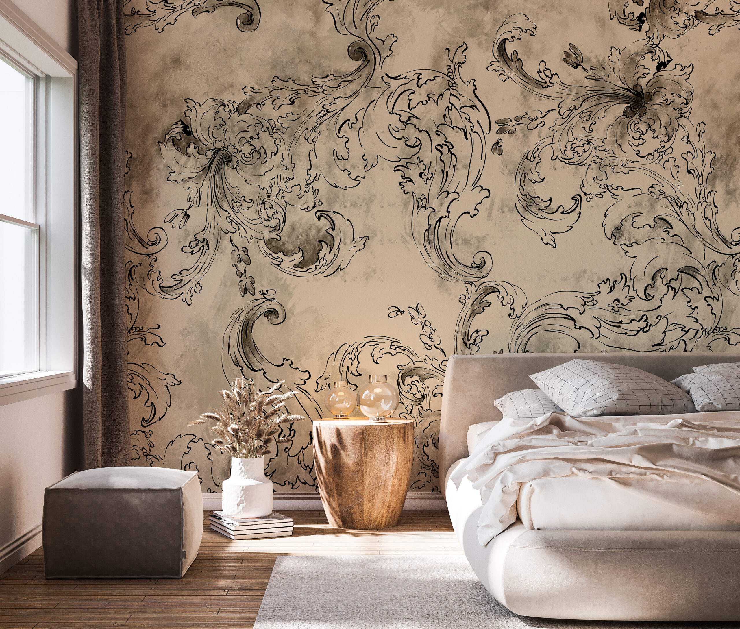 Fototapeta Szkic Shabby Chic