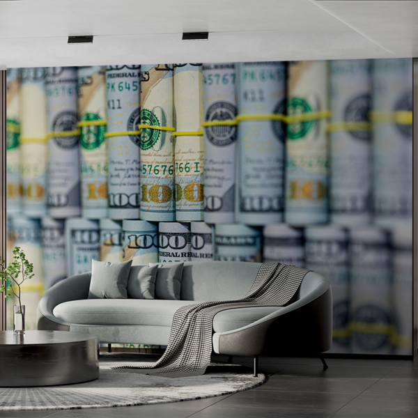 Fototapeta Rulony Dolarów