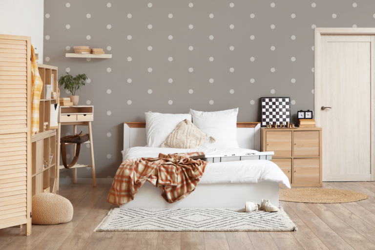 Fototapeta Kropki w Stylu Boho