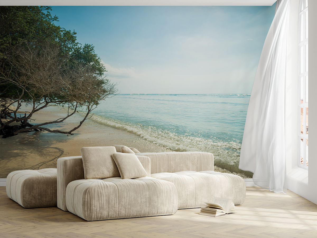 Fototapeta Plaża pod Drzewami