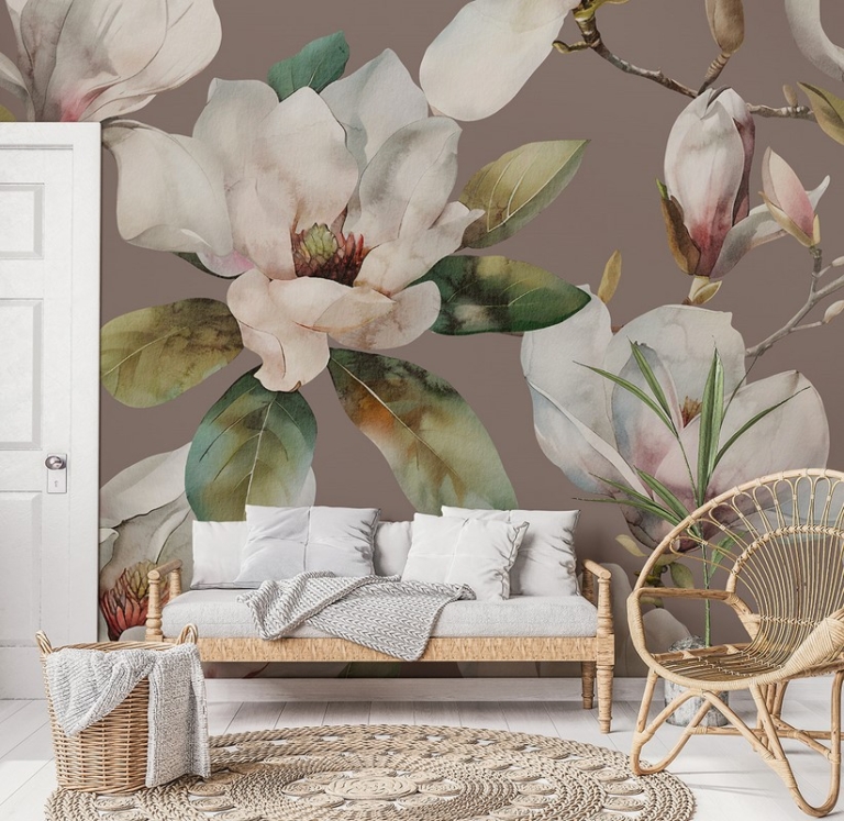 Fototapeta Białe Magnolie