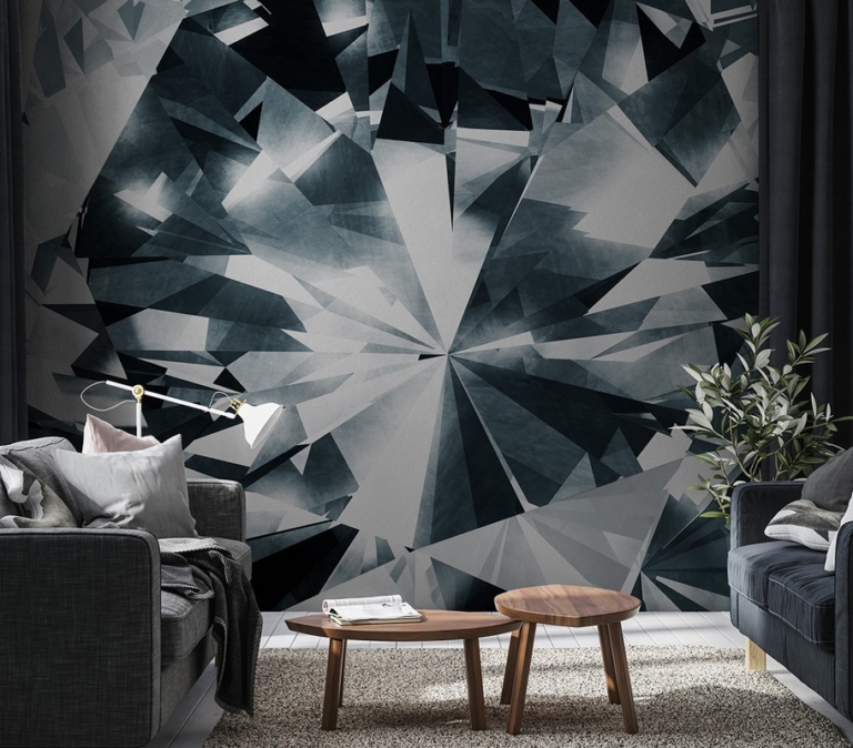 Fototapeta Diamentowa Geometria