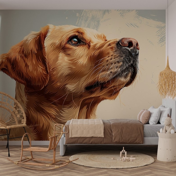 Fototapeta Dumny Labrador