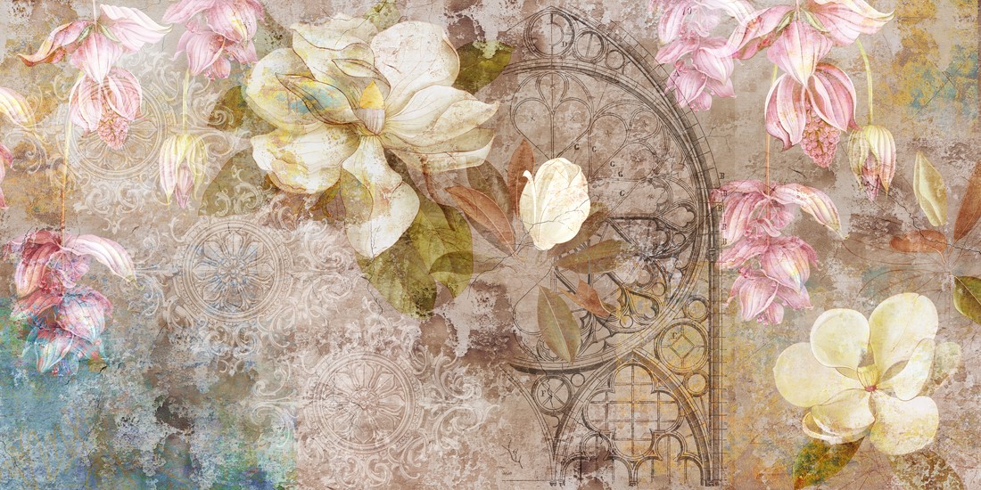 Design,For,Mural,,Wallpaper,,Photo,Wallpaper,,Card,,Postcard.,Floral,Background.