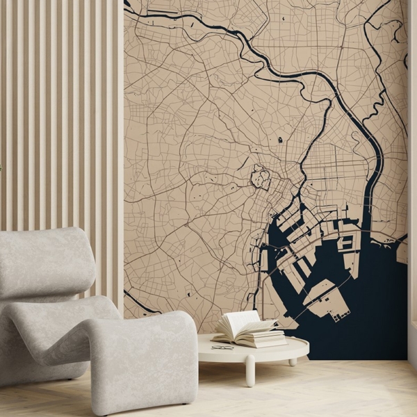 Fototapeta Mapa Tokio