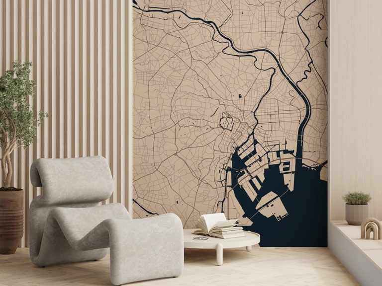 Fototapeta Mapa Tokio