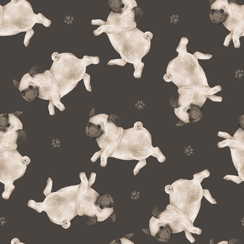 Fototapeta-Mopsy-na-Ciemnym-Tle-905782134_2