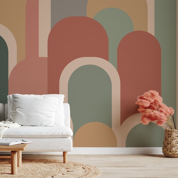 Fototapeta Pastelowa Geometria