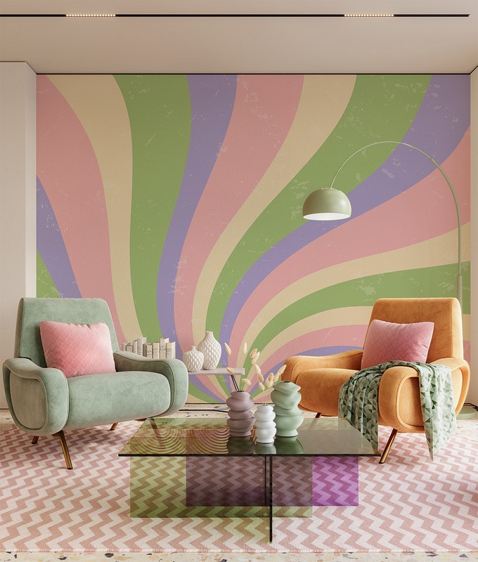 Fototapeta Pastelowy Wir