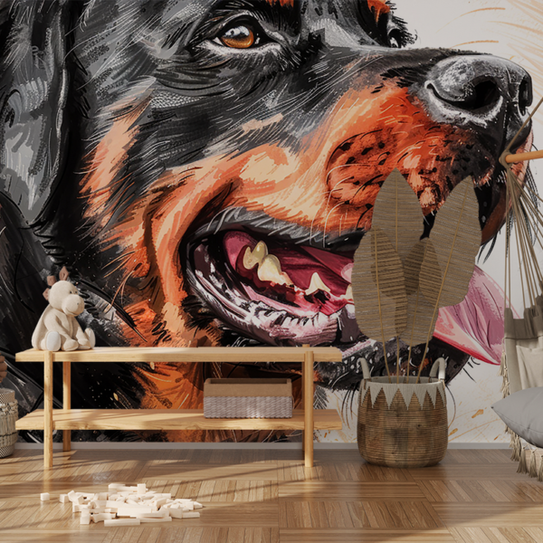 Fototapeta Potężny Rottweiler