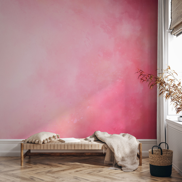 Fototapeta Różowe Akwarelowe Ombre