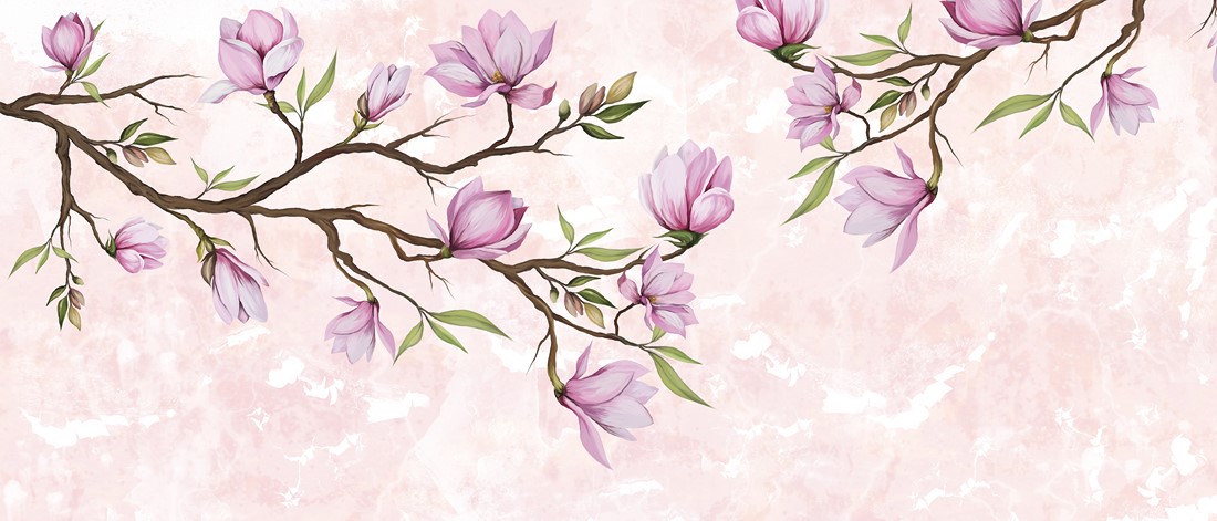 Light,Beige,Background,With,Elements,Of,Texture,With,Painted,Branches