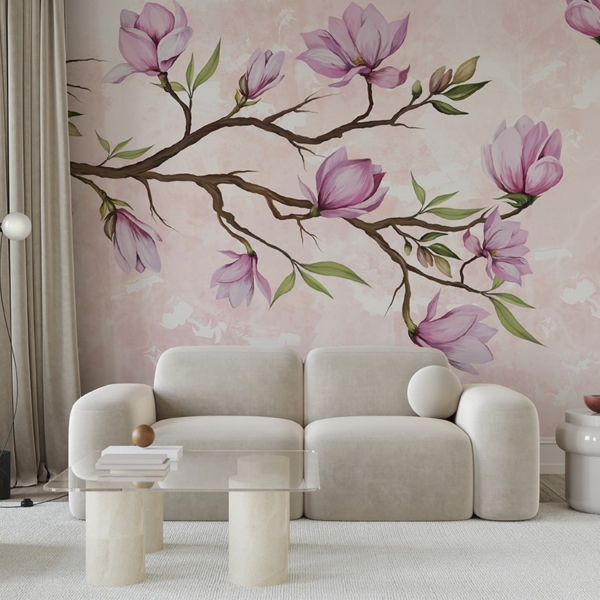 Fototapeta Różowe Magnolie