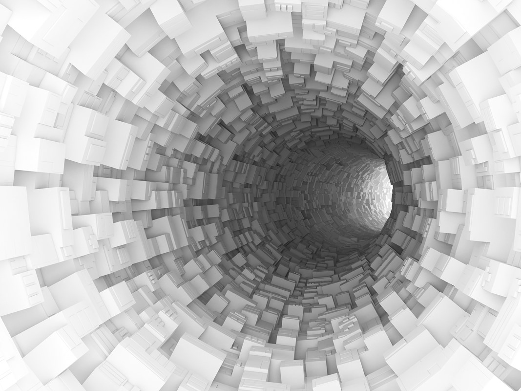 Fototapeta-Tunel-3d-93896405