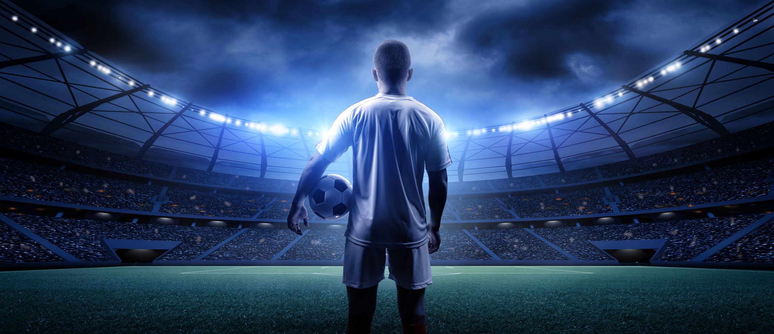 Football,Player,In,The,Stadium
