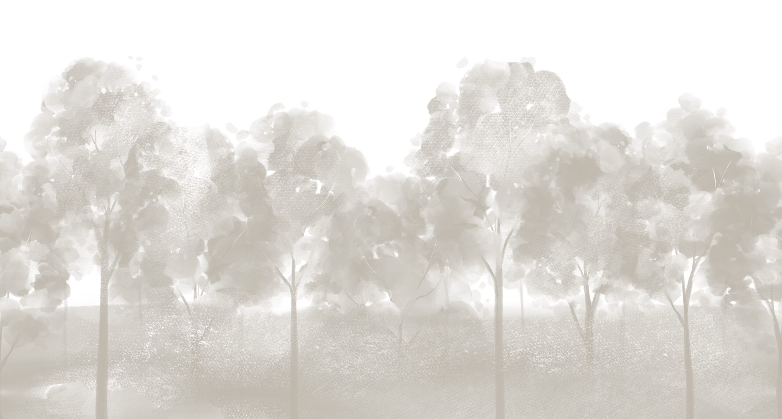 Forest,Trees,Panorama,Landscape,Plants,Botanical,Mural,Wallpaper,Background,Illustration